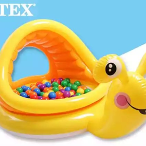 استخر بادی اینتکس intex کف بادی طرح حلزون مدل 57124-اسباب بازی